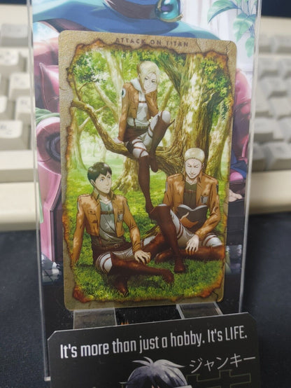 Attack on Titan Card Reiner Bertholdt No.17 Japan Collectible Release AoT