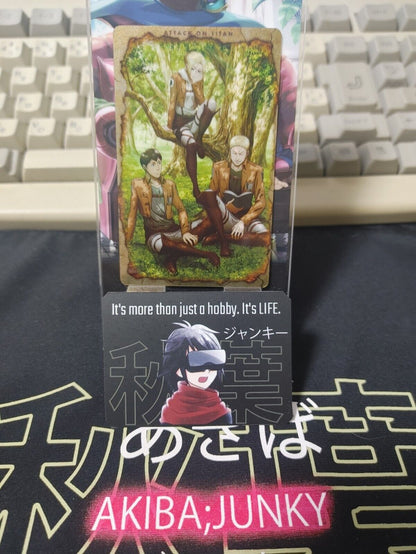 Attack on Titan Card Reiner Bertholdt No.17 Japan Collectible Release AoT