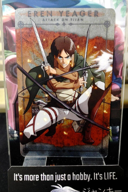 Attack on Titan Card Eren No.07 Japan Collectible Release AoT