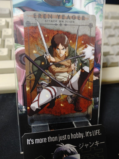 Attack on Titan Card Eren No.07 Japan Collectible Release AoT