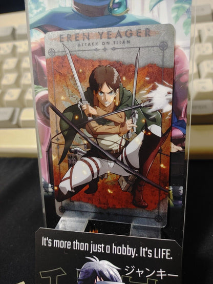 Attack on Titan Card Eren No.07 Japan Collectible Release AoT