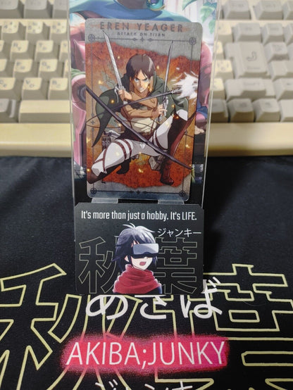 Attack on Titan Card Eren No.07 Japan Collectible Release AoT