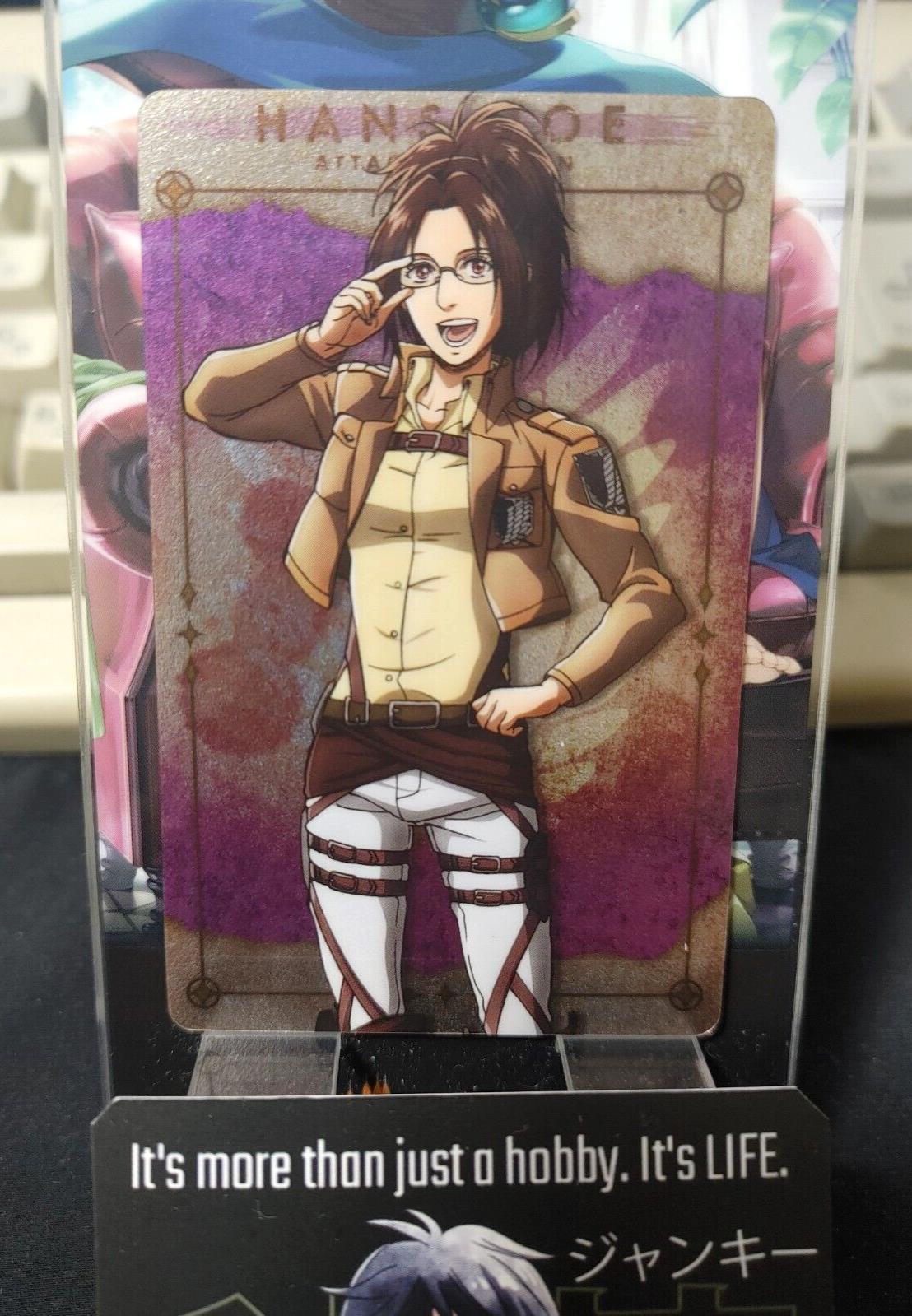 Attack on Titan Card Hans No.06 Japan Collectible Release AoT