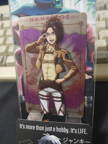 Attack on Titan Card Hans No.06 Japan Collectible Release AoT