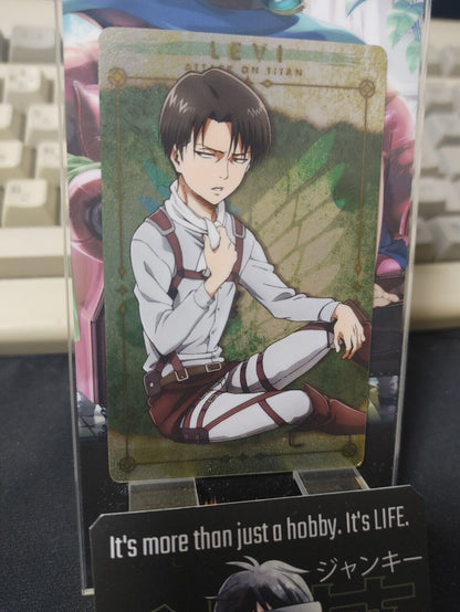 Attack on Titan Card Levi No.21 Japan Collectible Release AoT