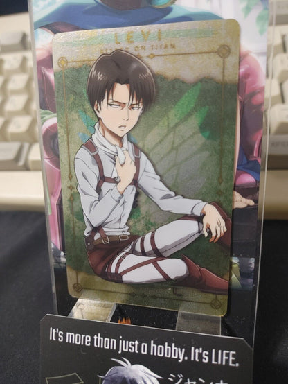 Attack on Titan Card Levi No.21 Japan Collectible Release AoT