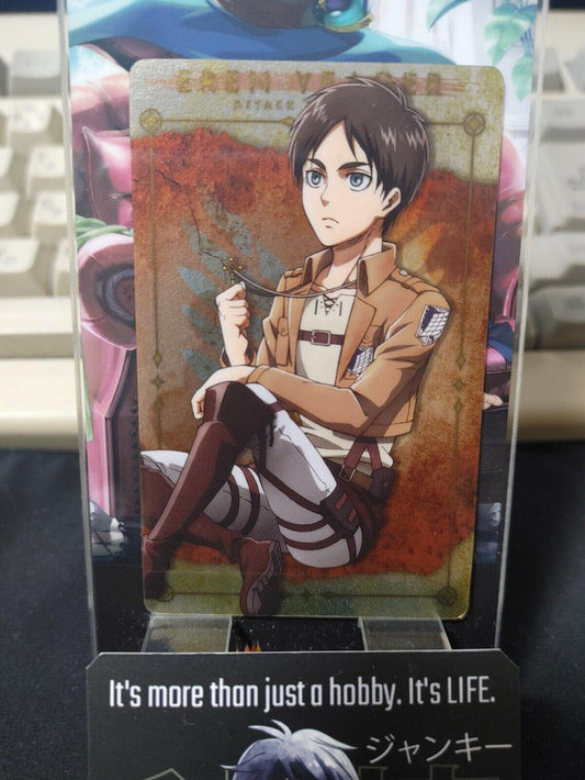 Attack on Titan Card Eren No.18 Japan Collectible Release AoT