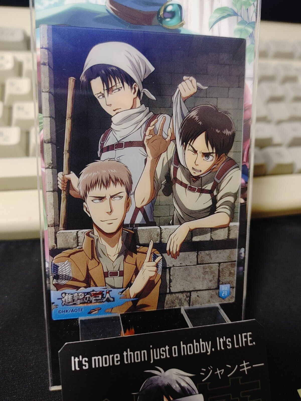 Attack on Titan Card Levi Eren Jean Japan Collectible Release AoT