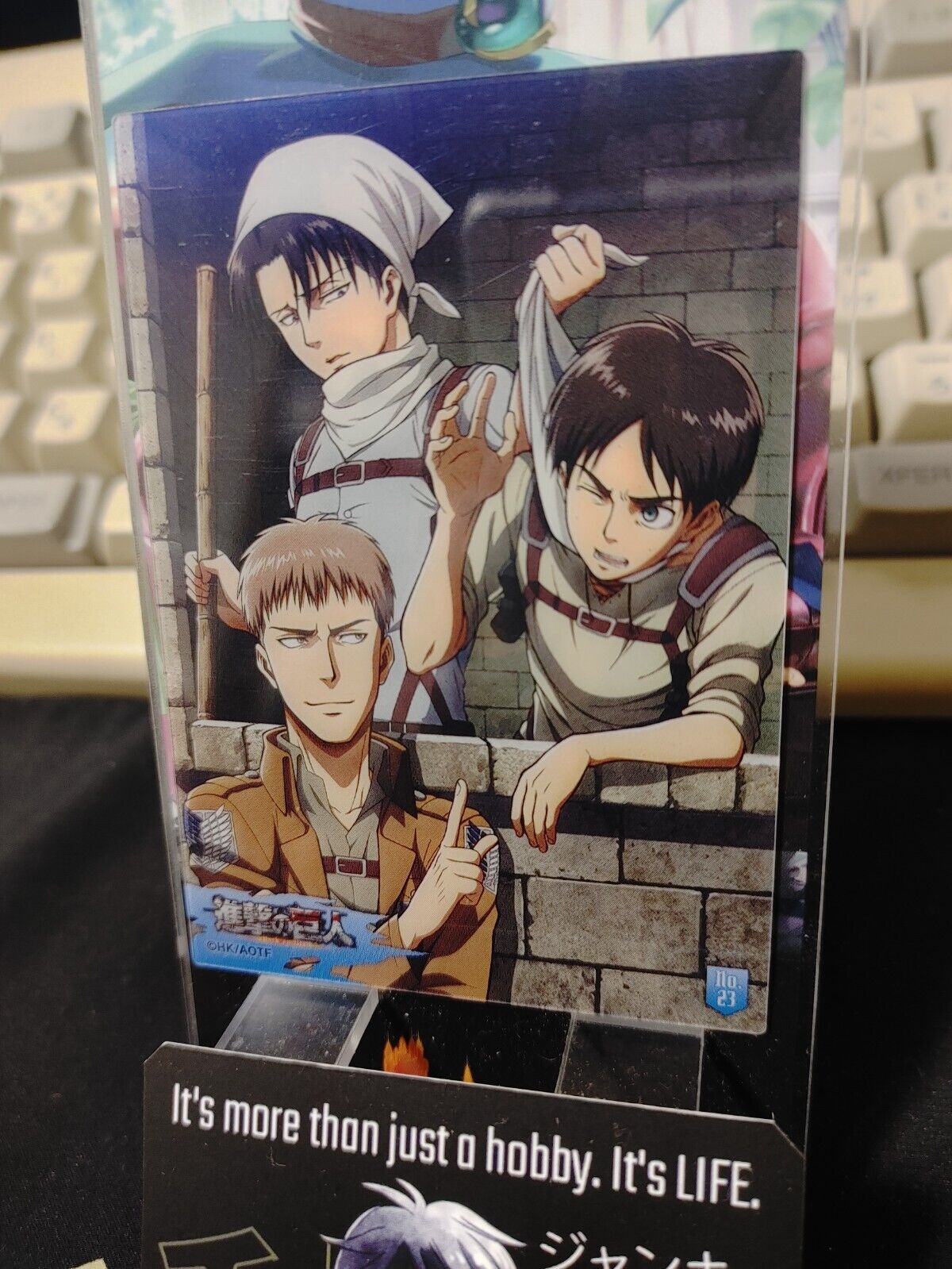 Attack on Titan Card Levi Eren Jean Japan Collectible Release AoT