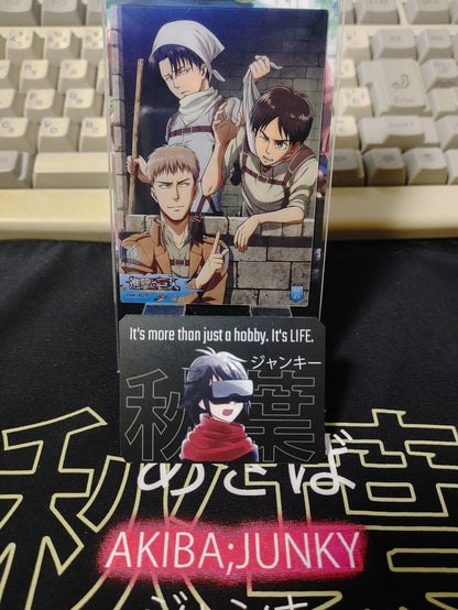 Attack on Titan Card Levi Eren Jean Japan Collectible Release AoT