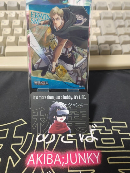 Attack on Titan Card Erwin Japan Collectible Release AoT