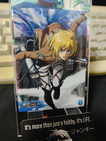 Attack on Titan Card Armin Japan Collectible Release AoT