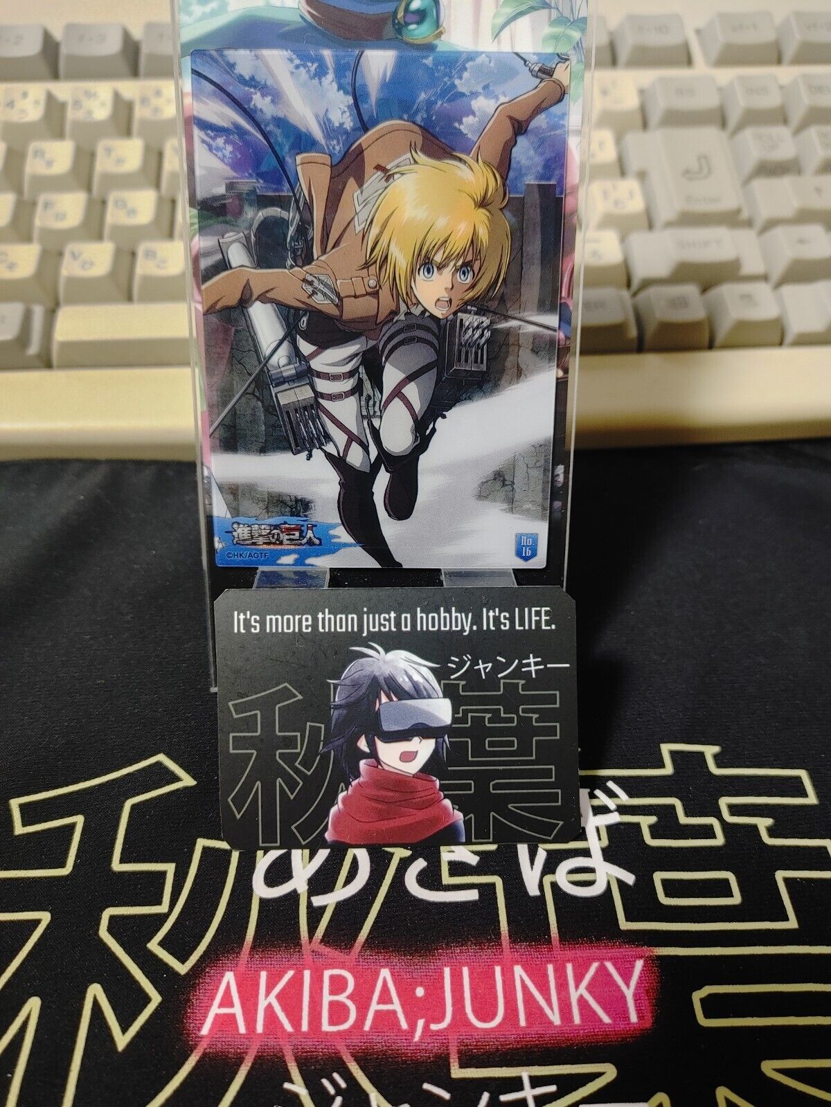 Attack on Titan Card Armin Japan Collectible Release AoT