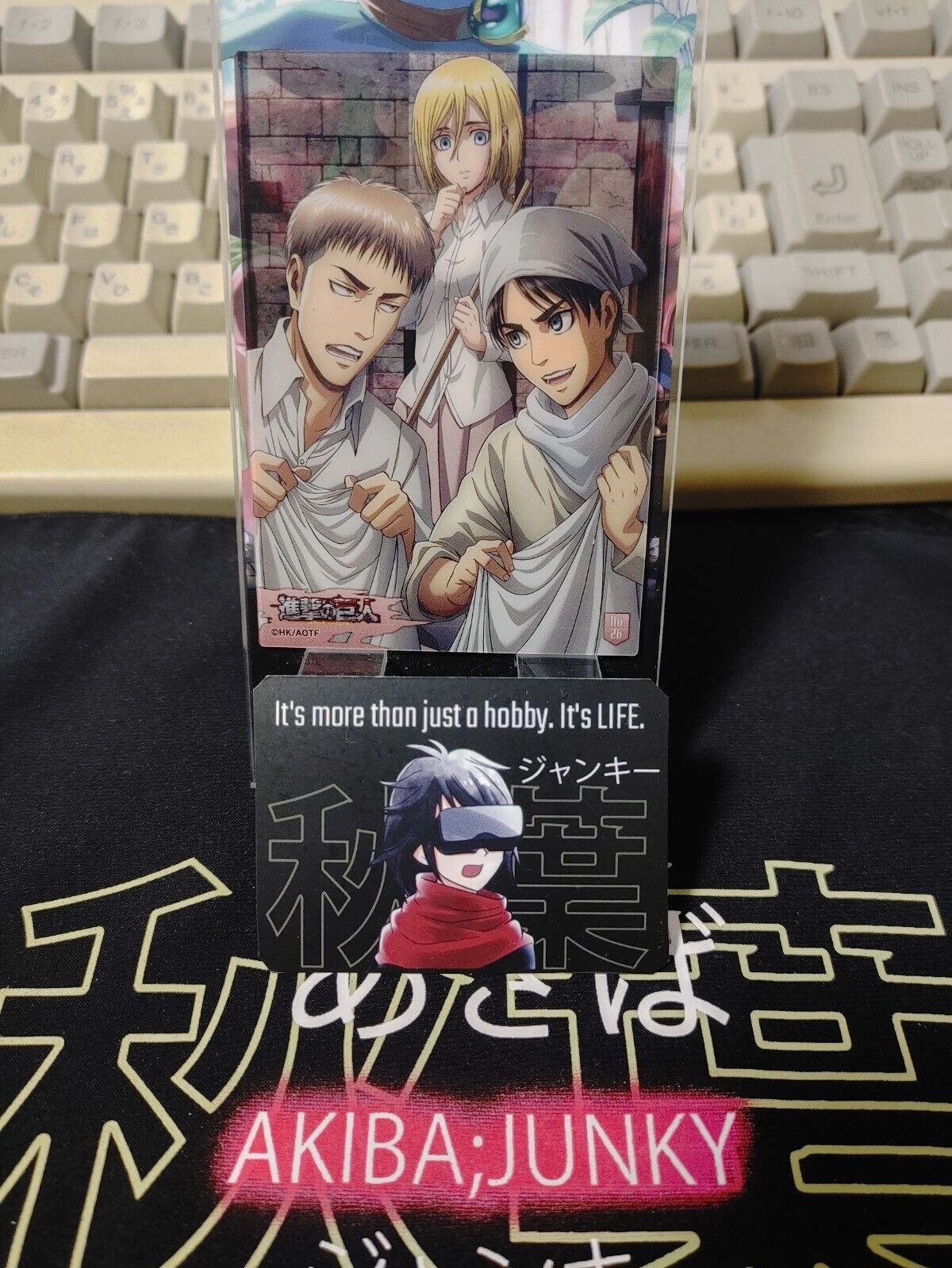 Attack on Titan Card Eren Historia Jean Japan Collectible Release AoT