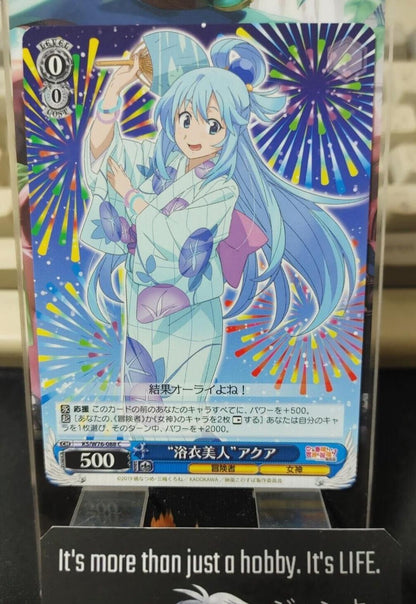 Kono Suba Card Weiss Schwarz Aqua KS/W76-088 JAPAN LP-NM