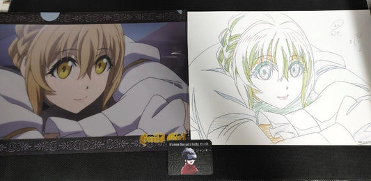 Goblin Slayer Animation Cel Print Design File G4 Guild Girl Japan Limited