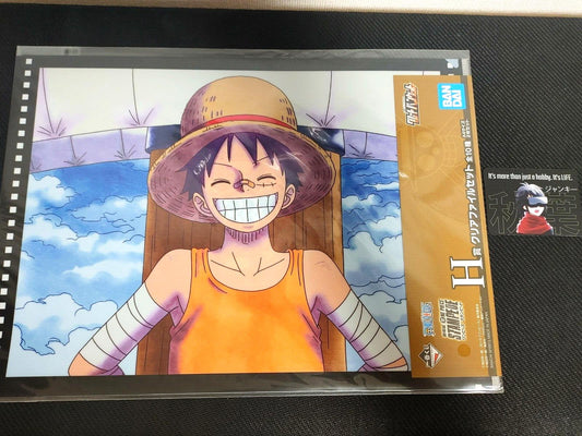 Anime One Piece Animation Cel Print Design File H4 Japan Limited