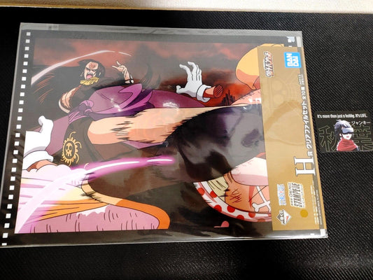 Anime One Piece Animation Cel Print Design File H5 Japan Limited