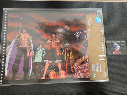 Anime One Piece Animation Cel Print Design File H9 Japan Limited