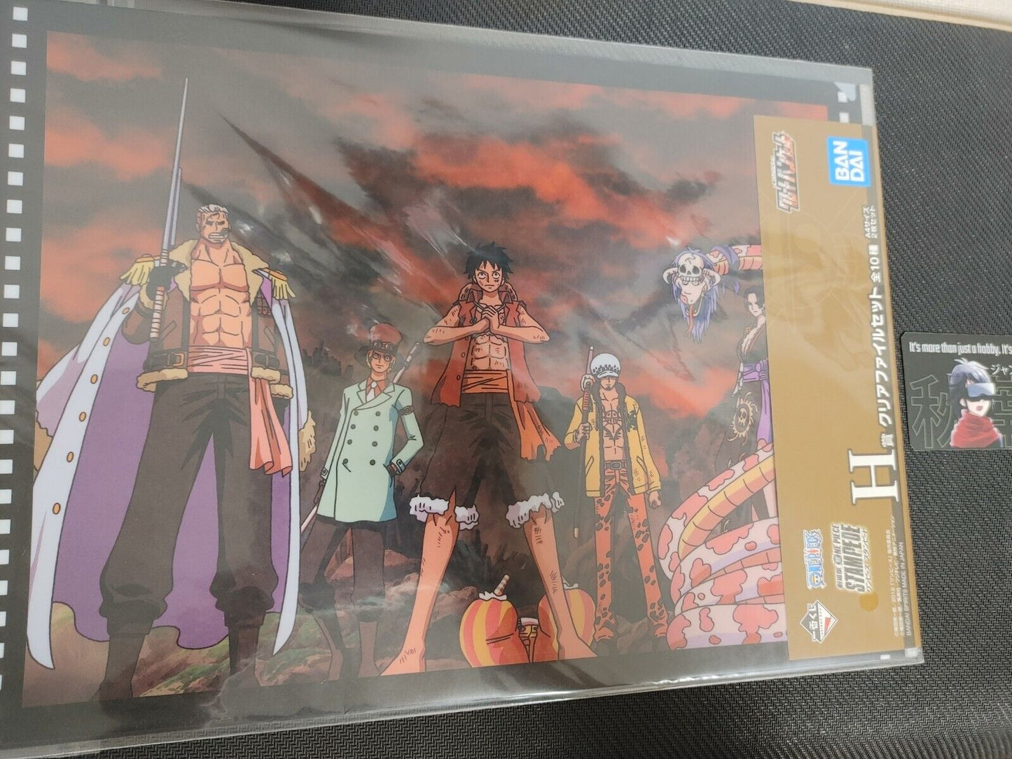 Anime One Piece Animation Cel Print Design File H9 Japan Limited