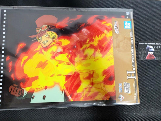 Anime One Piece Animation Cel Print Design File H10 Japan Limited