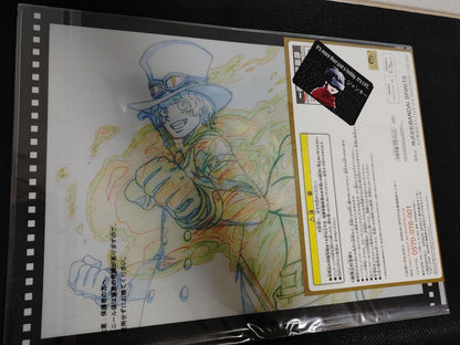 Anime One Piece Animation Cel Print Design File H10 Japan Limited