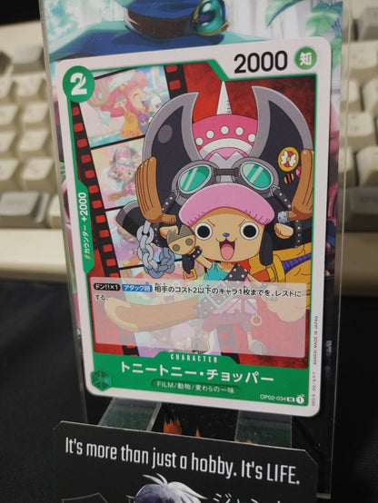 One Piece Card Game Tony Tony Chopper OP02-034 UC Paramount War Japanese Release