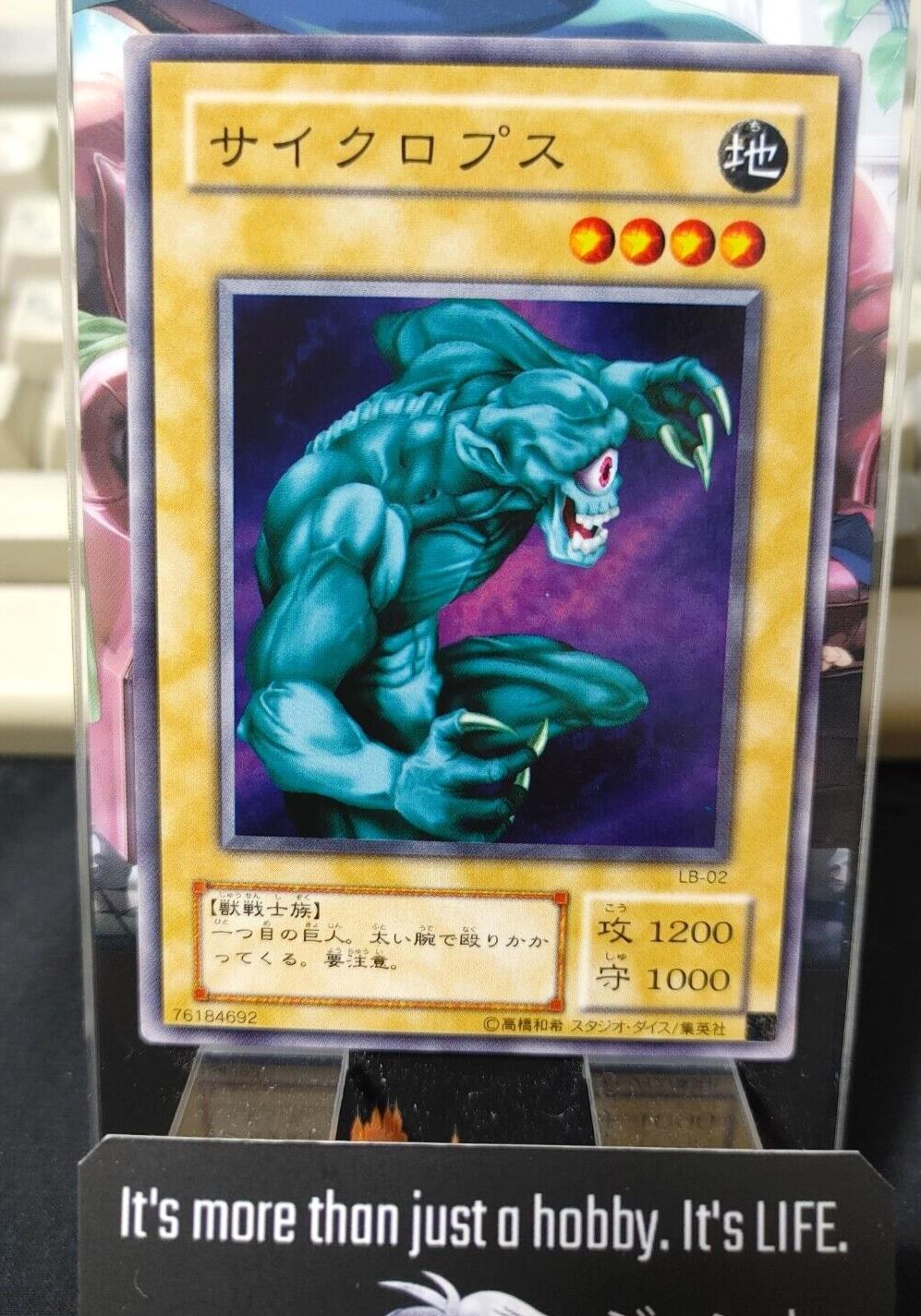 Hitotsu-Me Giant LB-02 Yu-Gi-Oh Yugioh Retro Card Original JAPAN