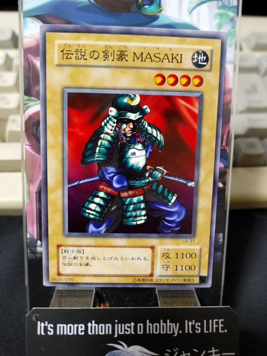 Masaki the Legendary Swordsman LB-37 Yu-Gi-Oh Yugioh Retro Card Original JAPAN