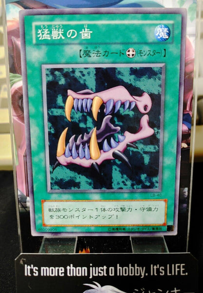 Beast Fangs LB-40 Yu-Gi-Oh Yugioh Retro Card Original JAPAN