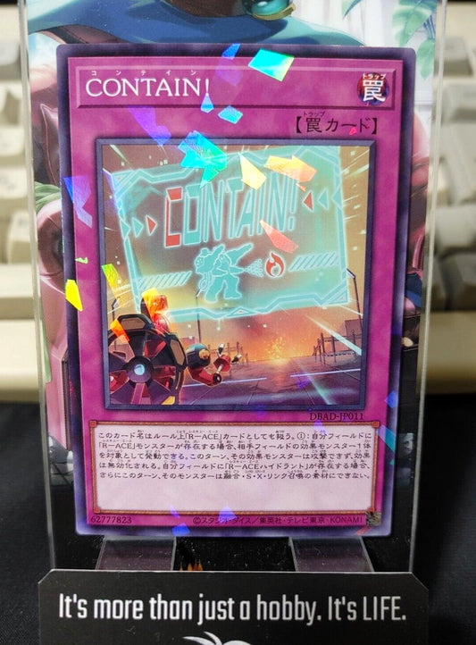 Yu-Gi-Oh DBAD-JP011 CONTAIN! Parallel Yugioh Japan