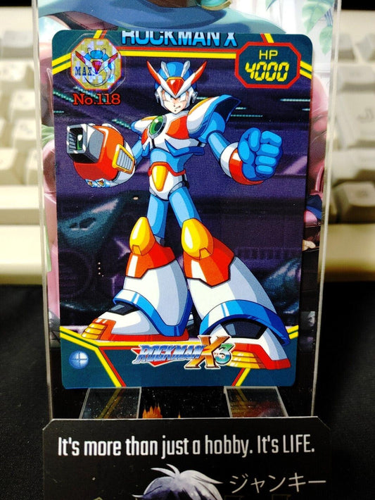 Rockman X3 Megaman X3 Bandai Carddass Card #118 Vintage Capcom Japan