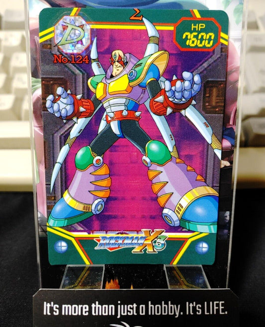 Rockman X3 Megaman X3 Bandai Carddass Card #124 Vintage Capcom Japan