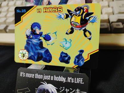 Rockman X Megaman X Bandai VS BOSS Carddass Card #25 Vintage Capcom Japan