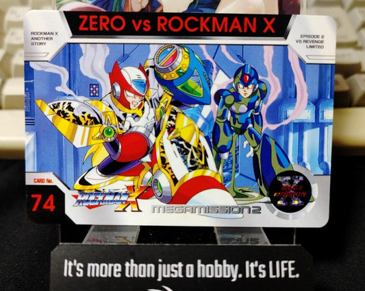 Rockman X Megaman X Bandai Zero VS X Carddass Card #74 Vintage Capcom Japan