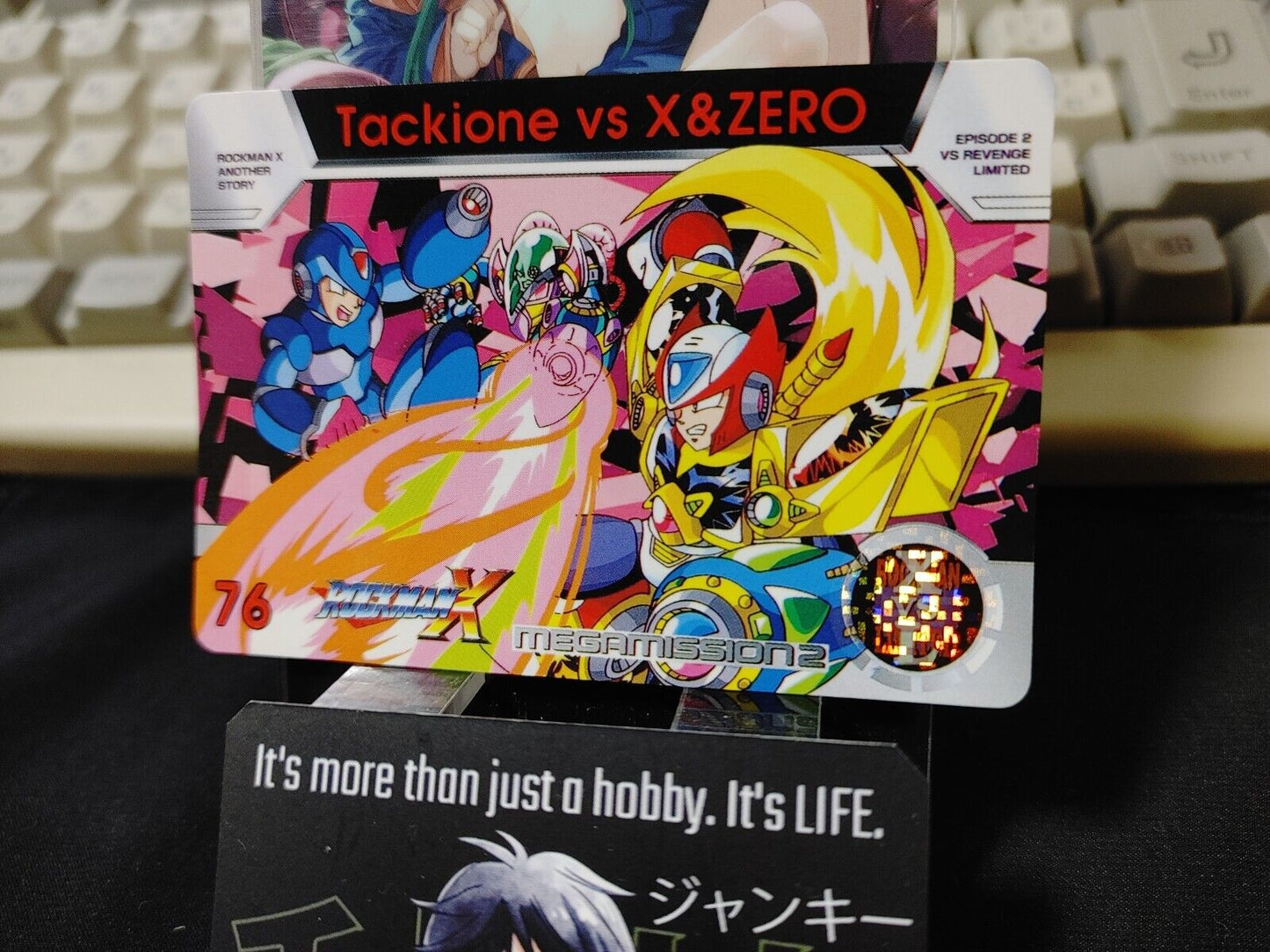 Rockman X Megaman X Bandai Carddass Card #76 Vintage Capcom Japan