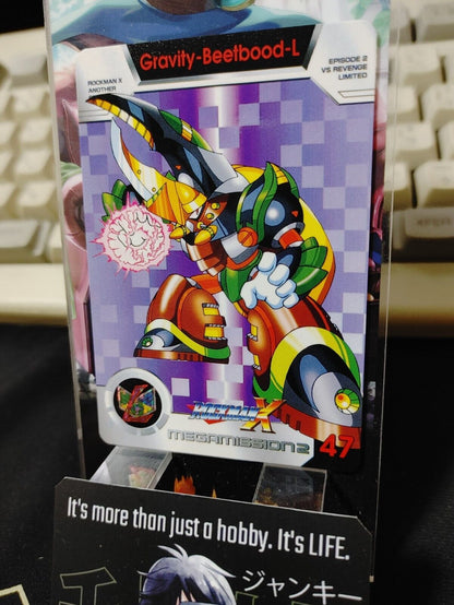 Rockman X Megaman X Bandai Carddass Card #47 Vintage Capcom Japan