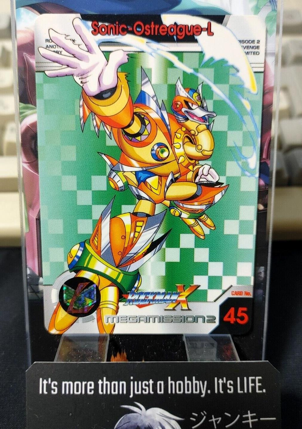 Rockman X Megaman X Bandai Carddass Card #45 Vintage Capcom Japan