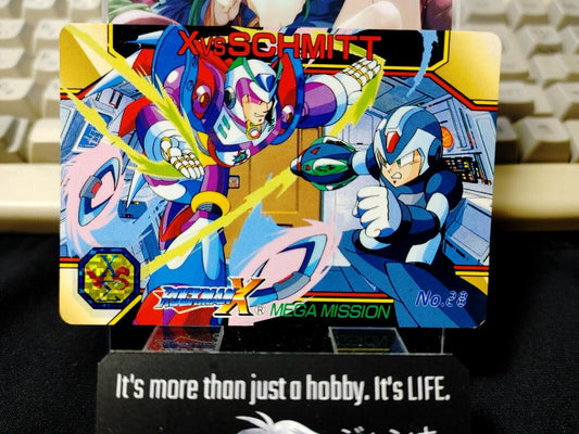 Rockman X Megaman X Bandai Carddass Card #28 Vintage Capcom Japan