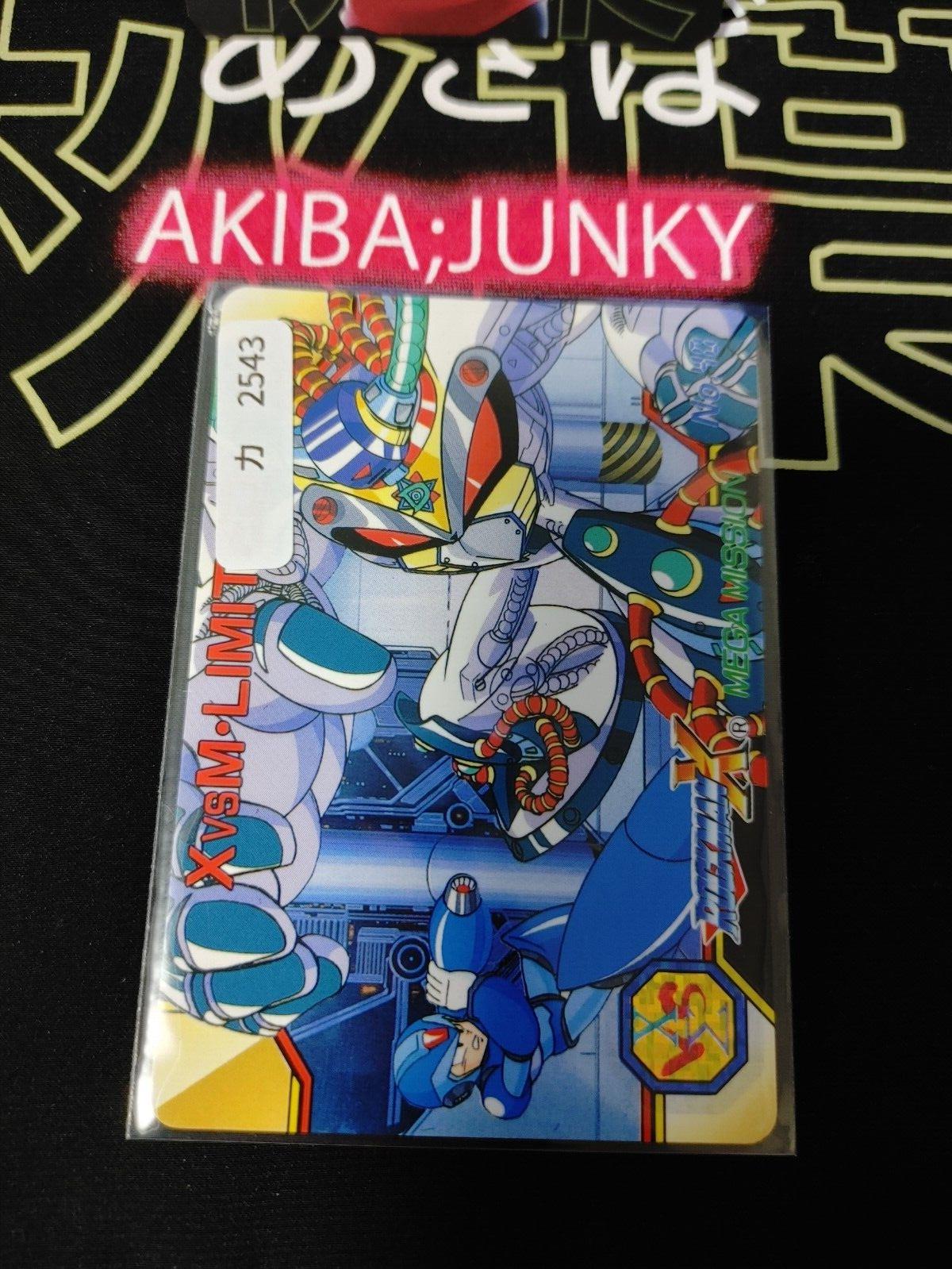 Rockman X Megaman X Bandai Carddass Card #40 Vintage Capcom Japan