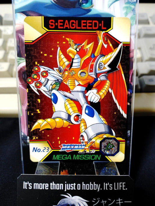 Rockman X Megaman X Bandai Carddass Card #23 Vintage Capcom Japan