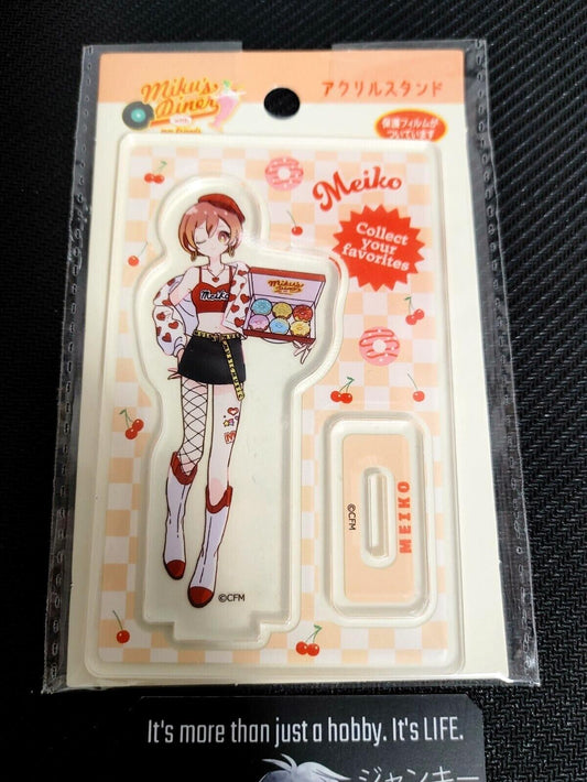 Hatsune Miku Meiko Miku's Diner Collectible Acrylic Kawaii GOODS JAPAN Release