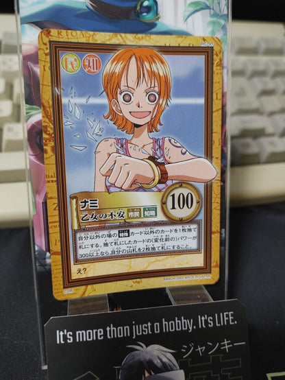 One Piece Bandai Carddass Card Nami C336 Japanese Retro Vintage Japan