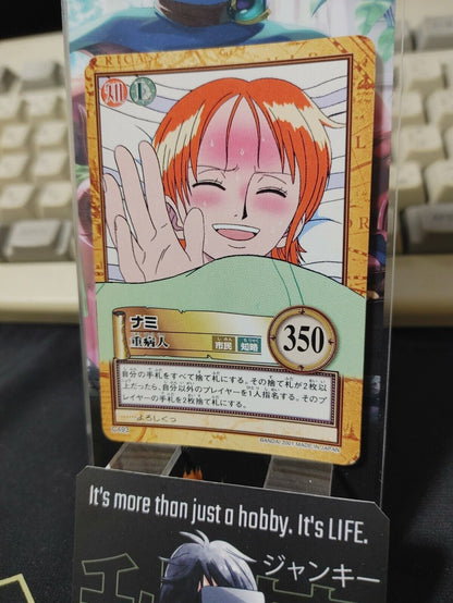 One Piece Bandai Carddass Card Nami C493 Japanese Retro Vintage Japan