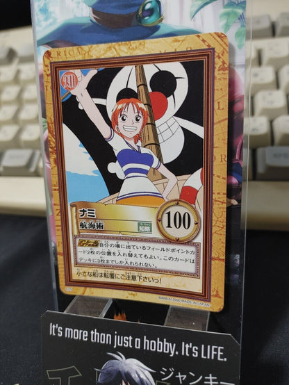 One Piece Bandai Carddass Card Nami C75 Japanese Retro Vintage Japan