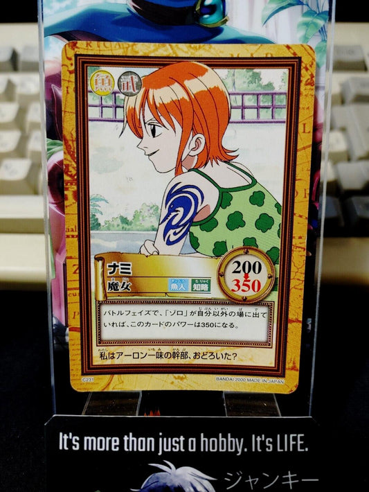 One Piece Bandai Carddass Card Nami C231 Japanese Retro Vintage Japan