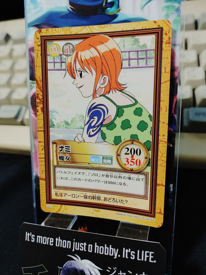 One Piece Bandai Carddass Card Nami C231 Japanese Retro Vintage Japan