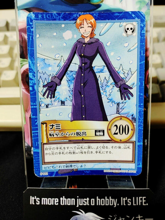 One Piece Bandai Carddass Card Nami S122 Japanese Retro Vintage Japan