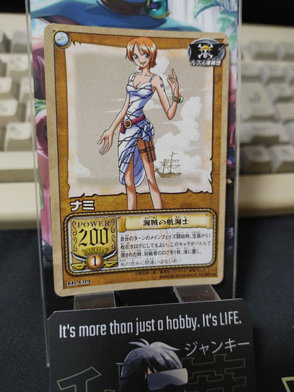 One Piece Bandai Carddass Card Nami LK-C09 Japanese Retro Vintage Japan