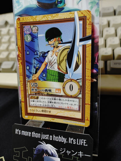 One Piece Bandai Carddass Card Zoro C73 Japanese Retro Vintage Japan